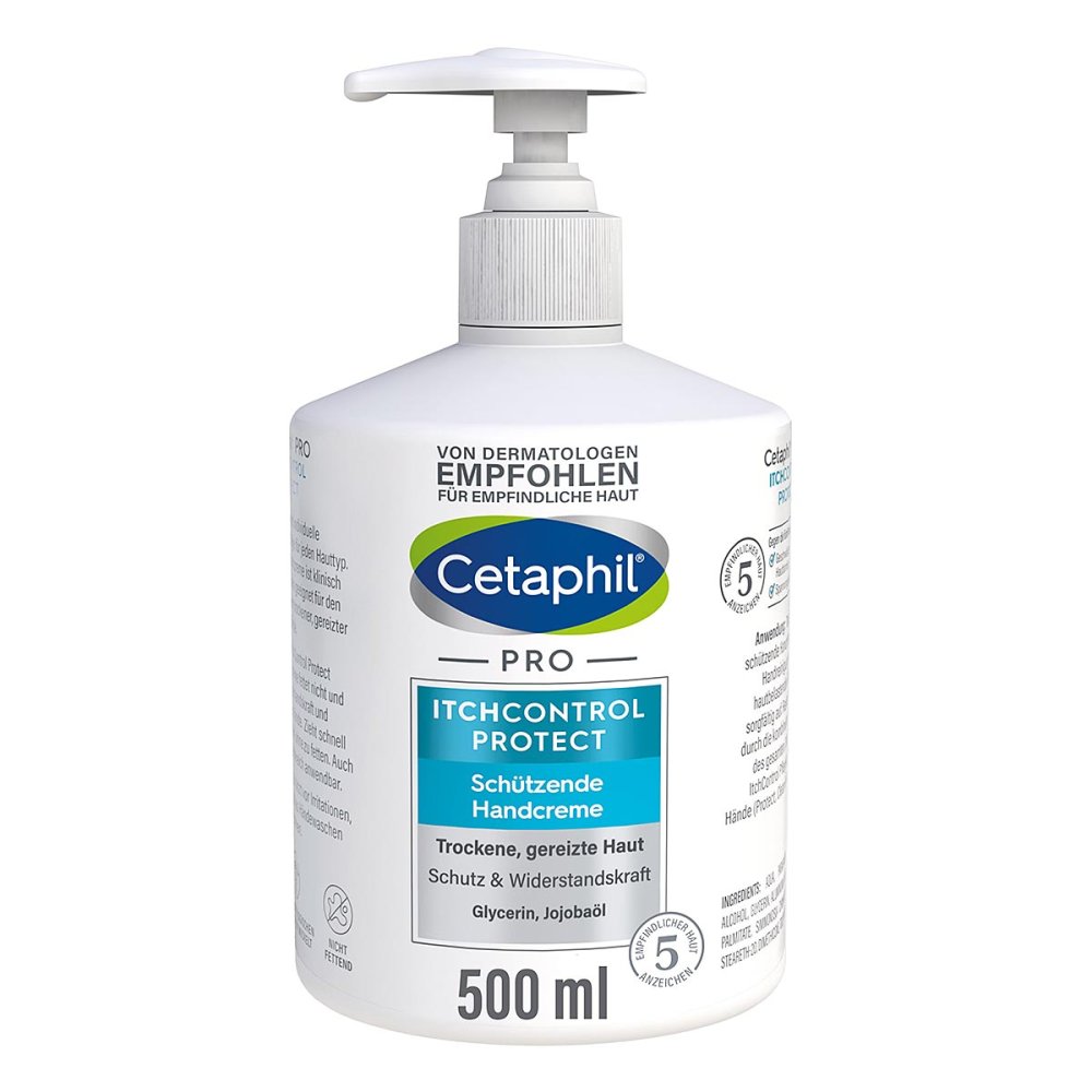 Cetaphil Pro Itch Control Protect Handcreme (500 ml)