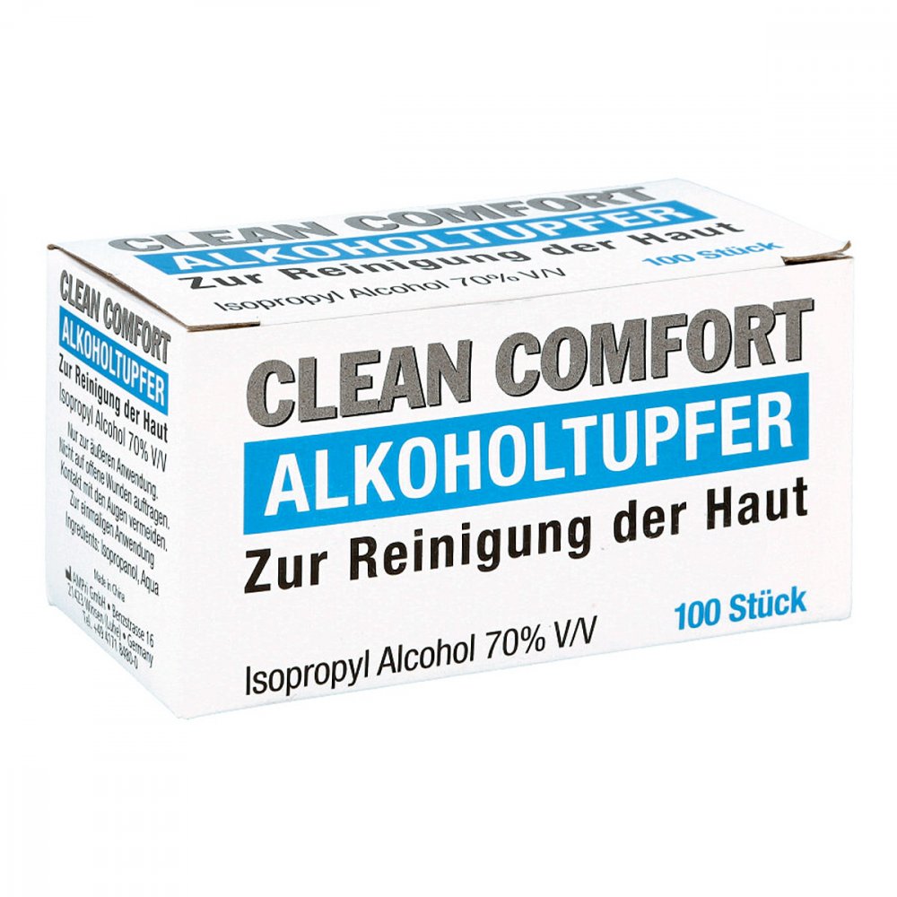 Clean Comfort Alkoholtupfer (100 stk)