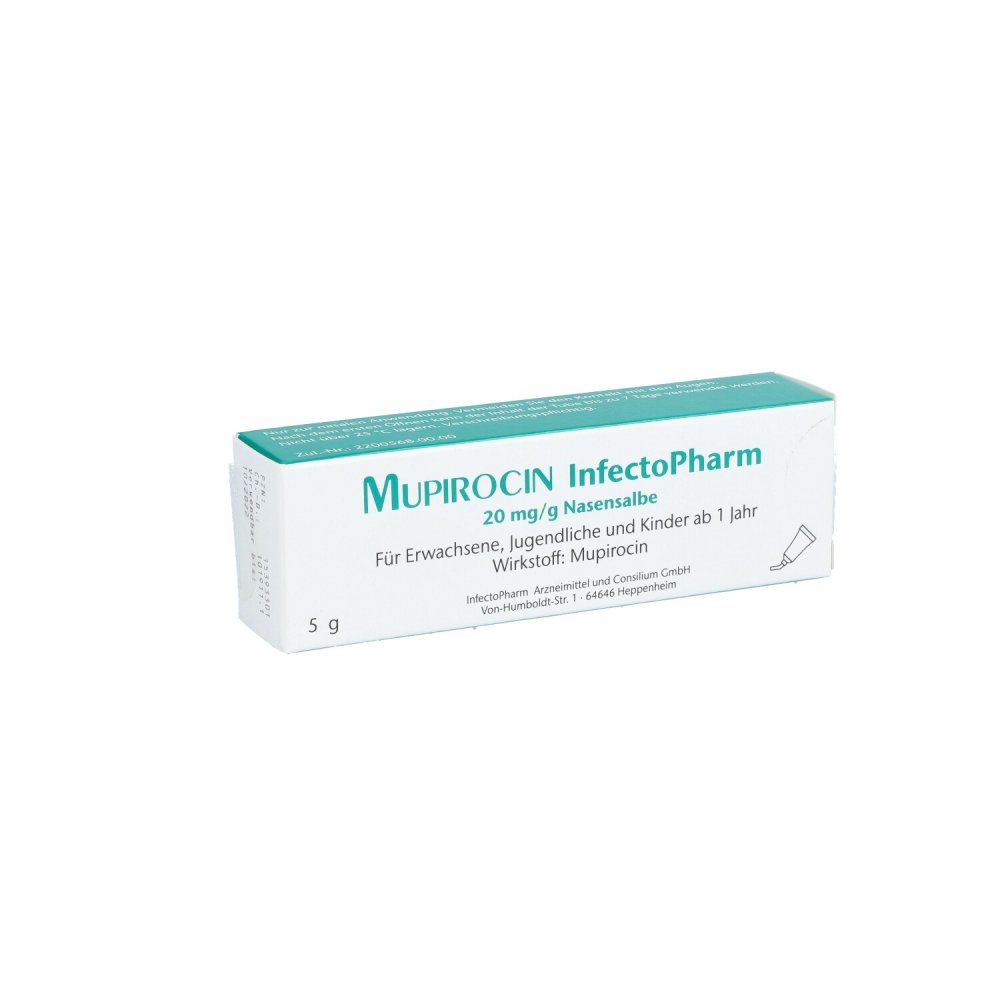 Mupirocin Infectopharm 20 Mg/G Nasensalbe (5 g)
