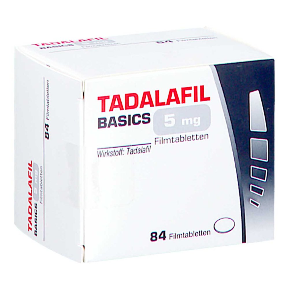 Tadalafil Basics 5 Mg Filmtabletten (84 stk)
