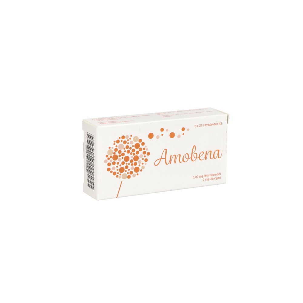 Amobena 0,03 Mg/2 Mg Filmtabletten (63 stk)