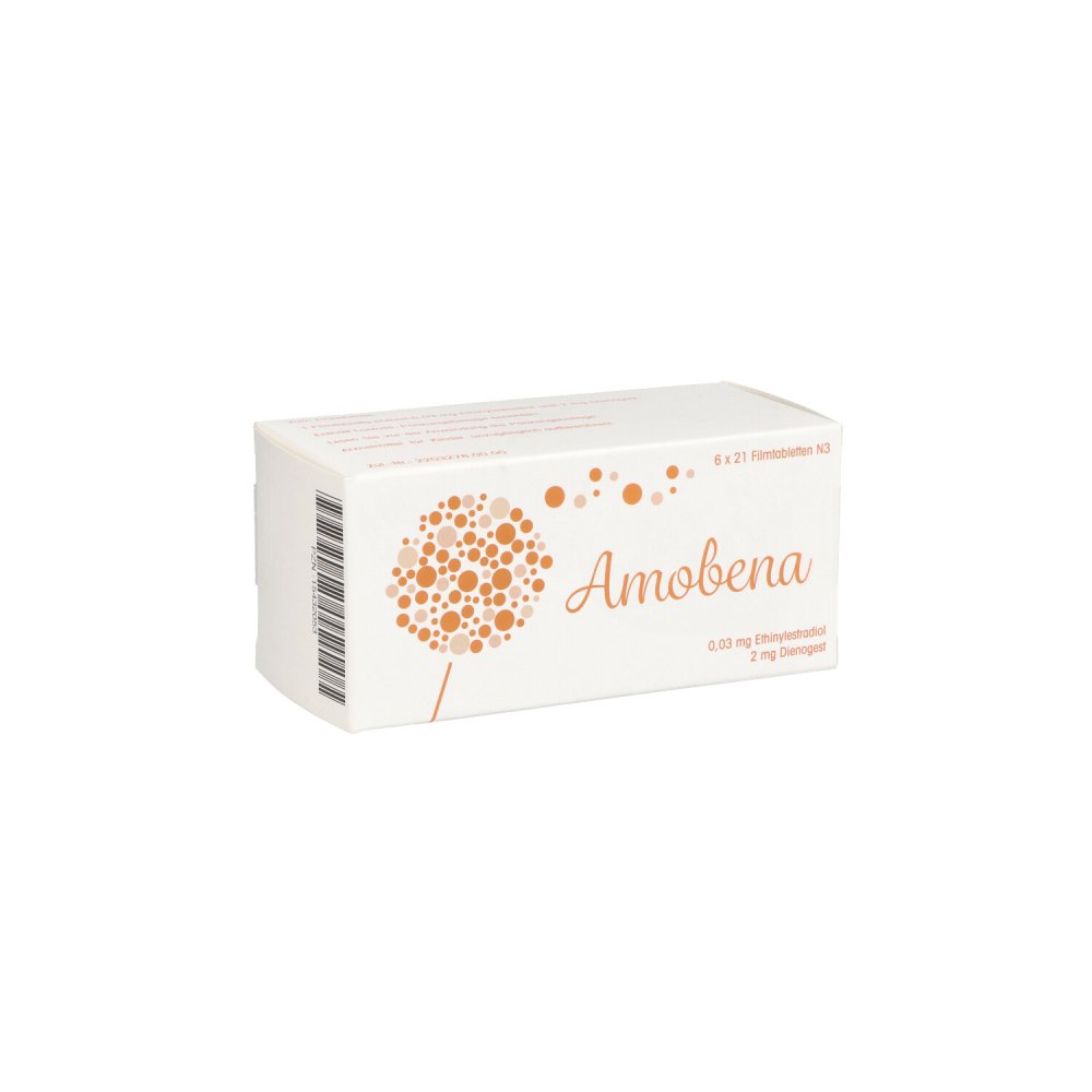 Amobena 0,03 Mg/2 Mg Filmtabletten (126 stk)