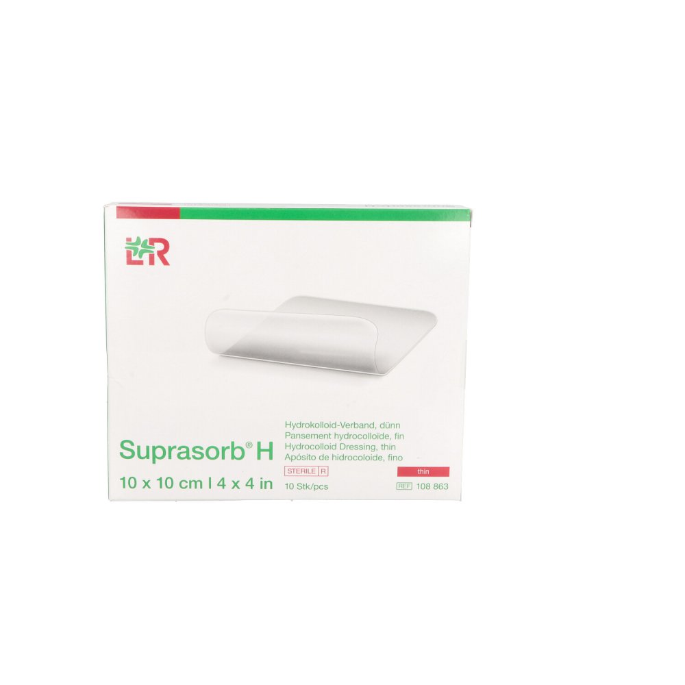 Suprasorb H Hydrokoll.Verb.Dünn 10x10 Cm (10 stk)