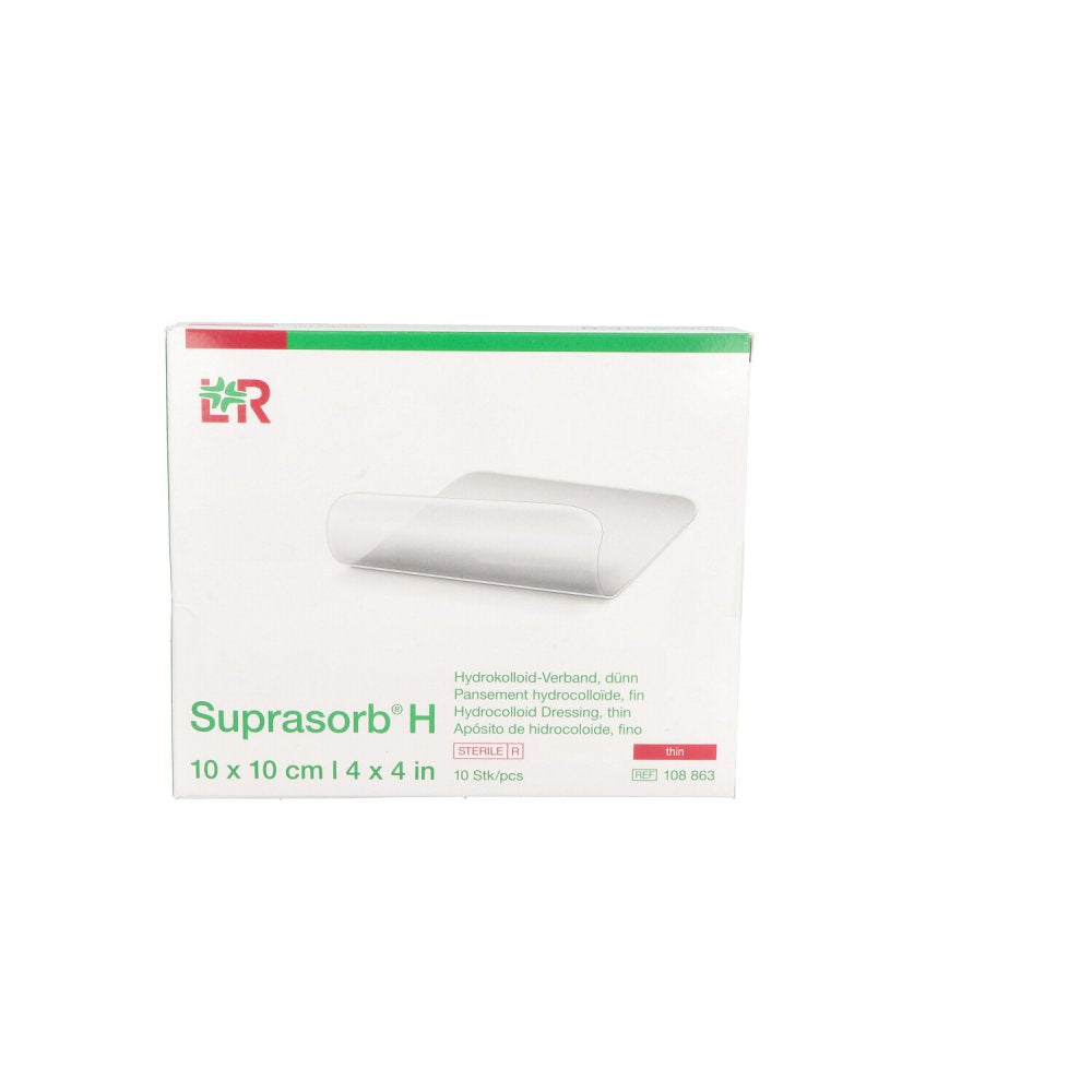 Suprasorb H Hydrokoll.Verb.Dünn 10x10 Cm (10 stk)