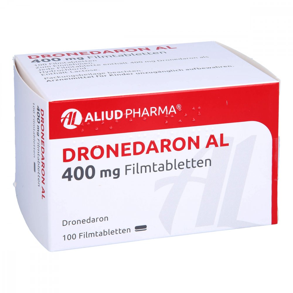 Dronedaron Al 400 Mg Filmtabletten (100 stk)