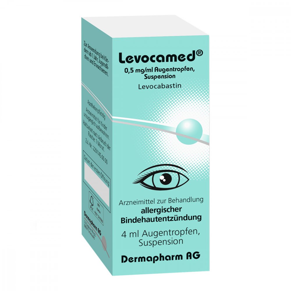 Levocamed 0,5 Mg/Ml Augentropfen Suspension (4 ml)