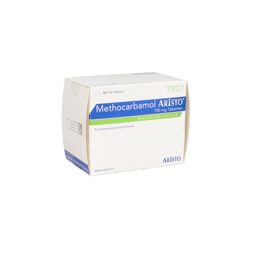 Methocarbamol Aristo 750 Mg Tabletten (100 stk)