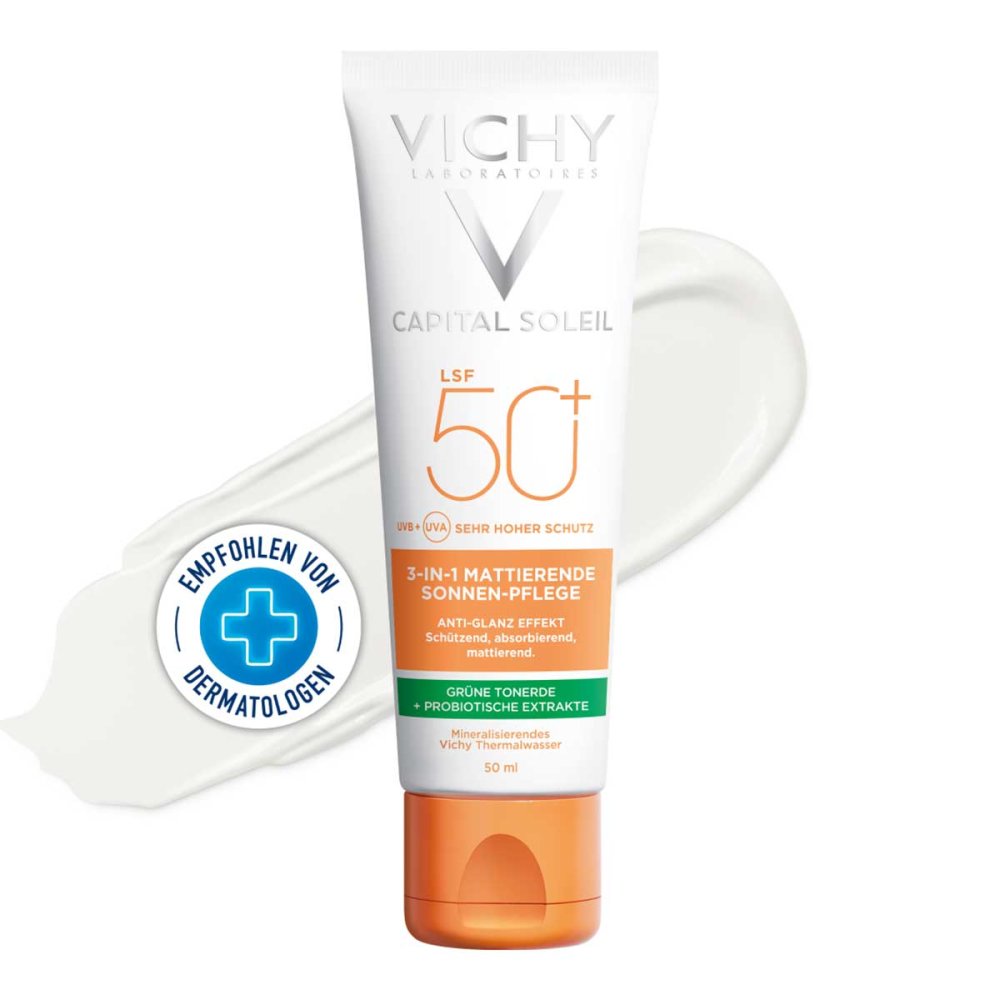 Vichy Capital Soleil Matt.Sonnenpflege Cre.Lsf 50+ (50 ml)