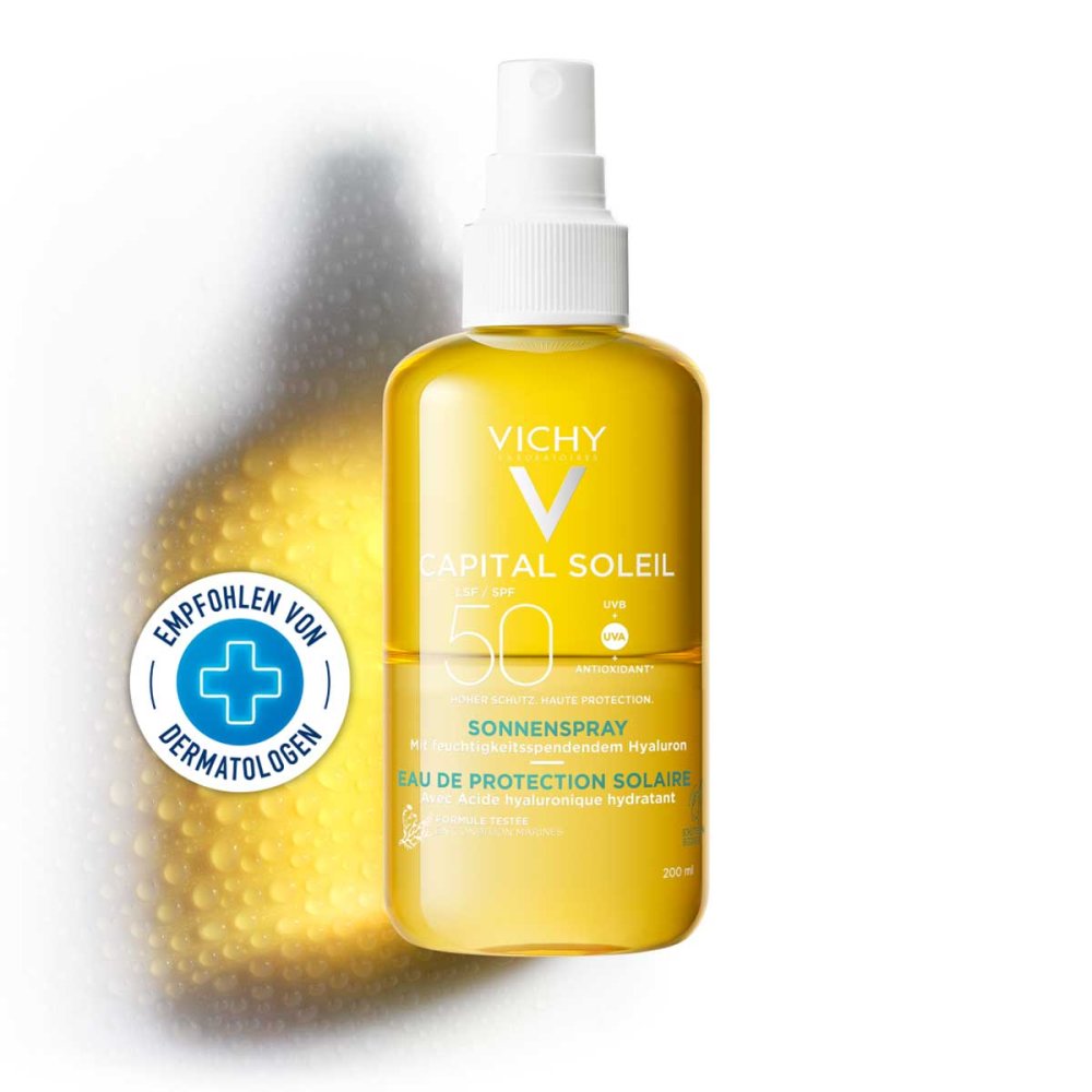 Vichy Capital Soleil Sonnenspray+Hyaluron Lsf 50 (200 ml)