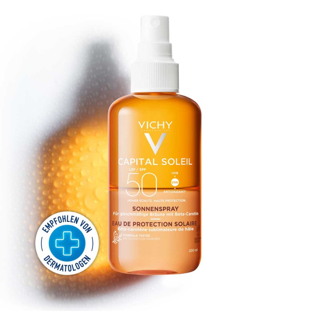 Vichy Capital Soleil Sonnenspray Braun Lsf 50 (200 ml)