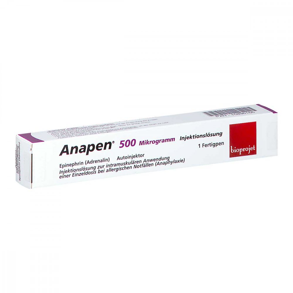 Anapen 500 Μg Injektionslösung Autoinjektor (1 stk)