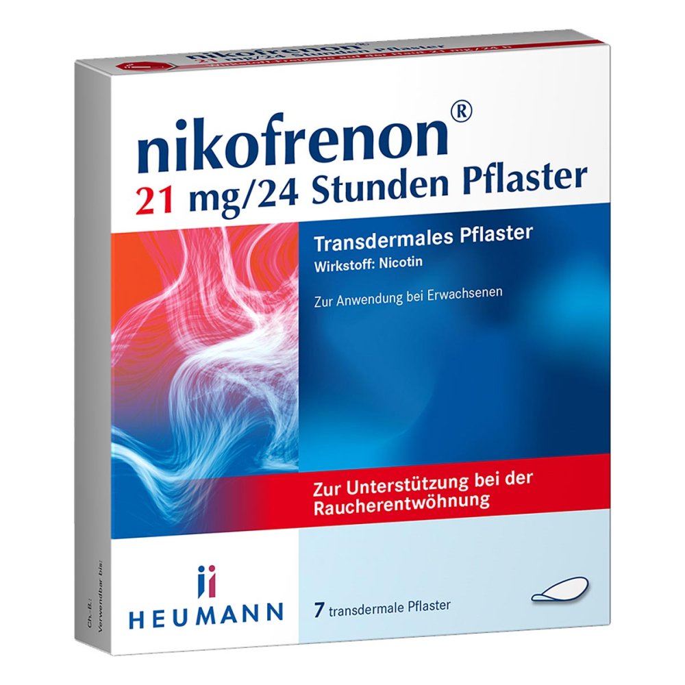 Nikofrenon 21 Mg/24 Stunden Pflaster Transdermal (7 stk)