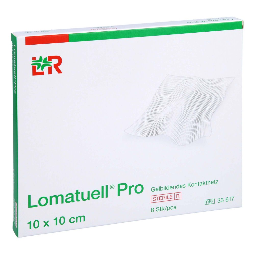 Lomatuell Pro 10x10 Cm Steril (8 stk)