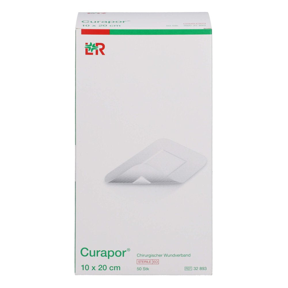 Curapor Wundverband Steril 10x20 Cm (50 stk)