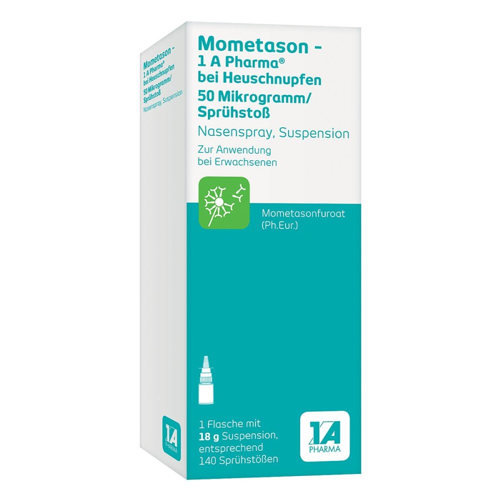 Mometason 1a Phar.B.Heuschnupfen 50μg/Spr.Stoß 140 (18 g)