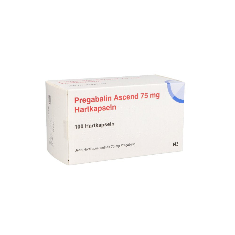 Pregabalin Ascend 75 Mg Hartkapseln (100 stk)