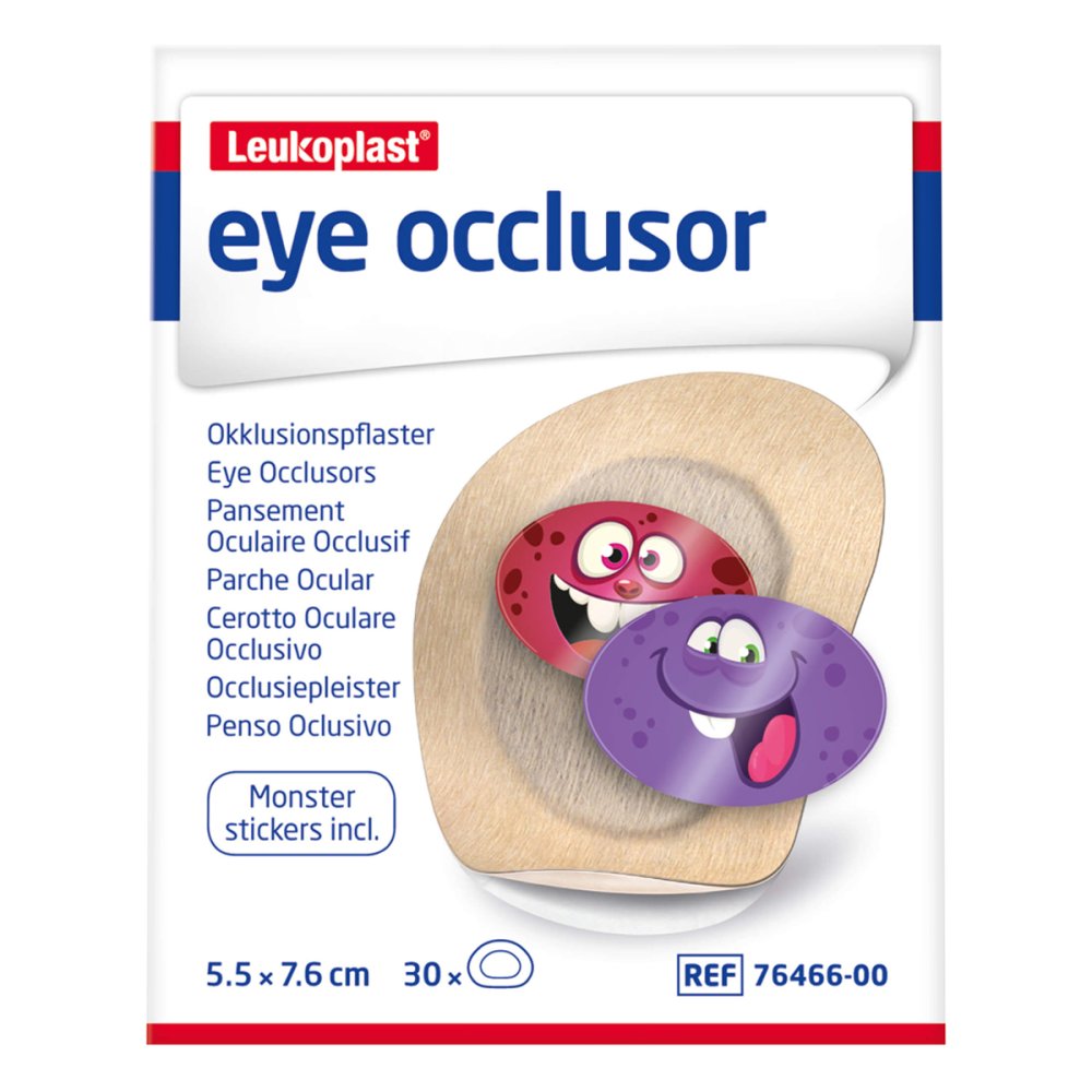 Leukoplast Eye Occlusor 5,5 Cmx7,6 Cm (30 stk)