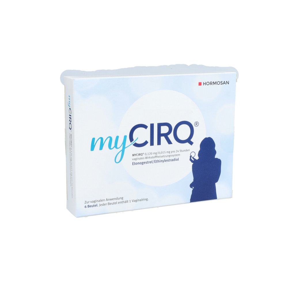 Mycirq 0,120 Mg/0,015 Mg Pro 24h Vag.Wst.-Frs.Sys. (6 stk)
