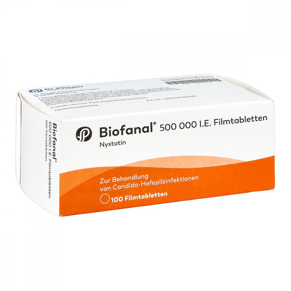 Biofanal 500 000 I.E. Filmtabletten (100 stk)