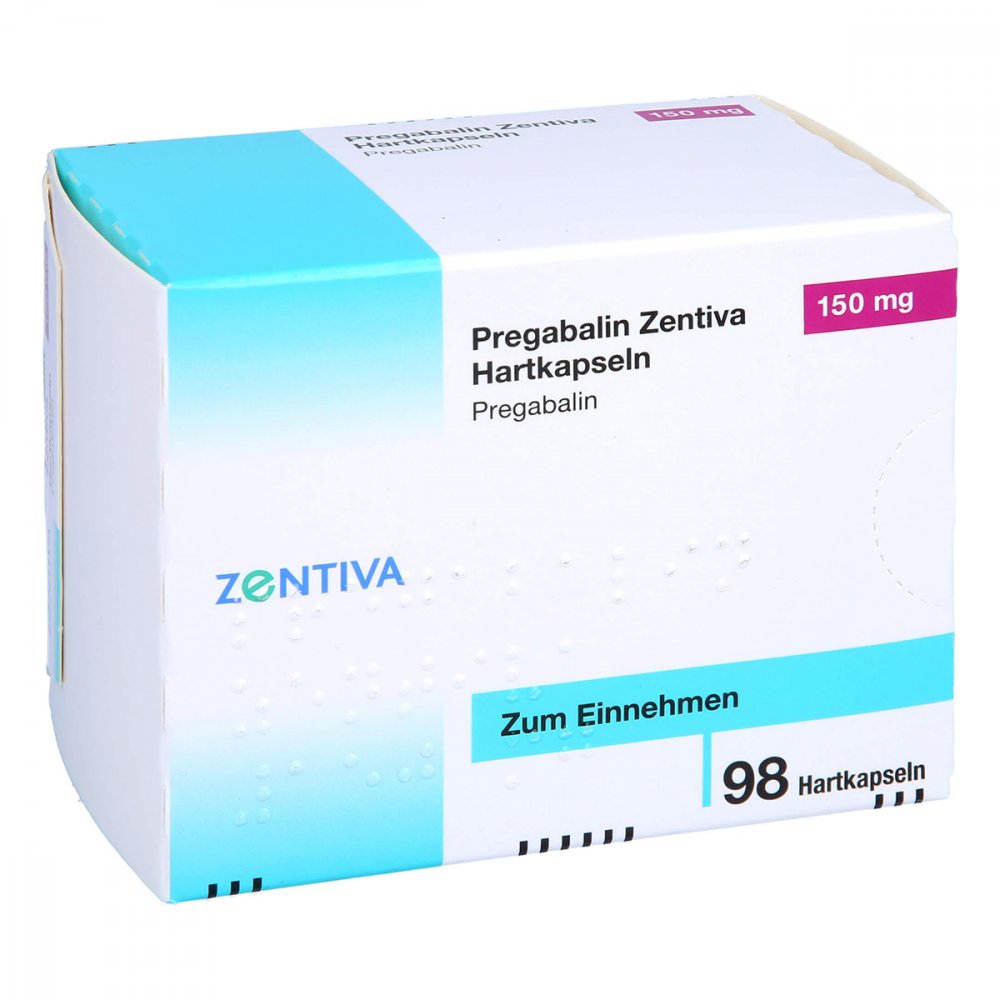 Pregabalin Zentiva 150 Mg Hartkapseln (98 stk)