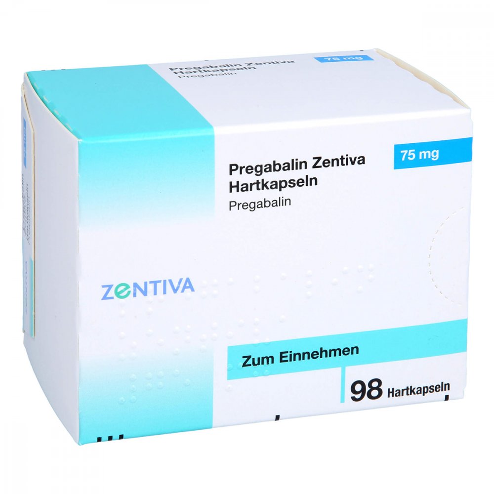 Pregabalin Zentiva 75 Mg Hartkapseln (98 stk)