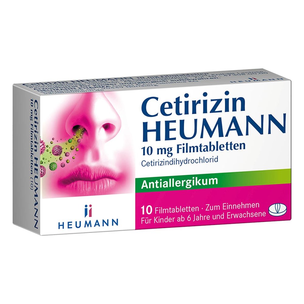 Cetirizin Heumann 10 Mg Filmtabletten (10 stk)
