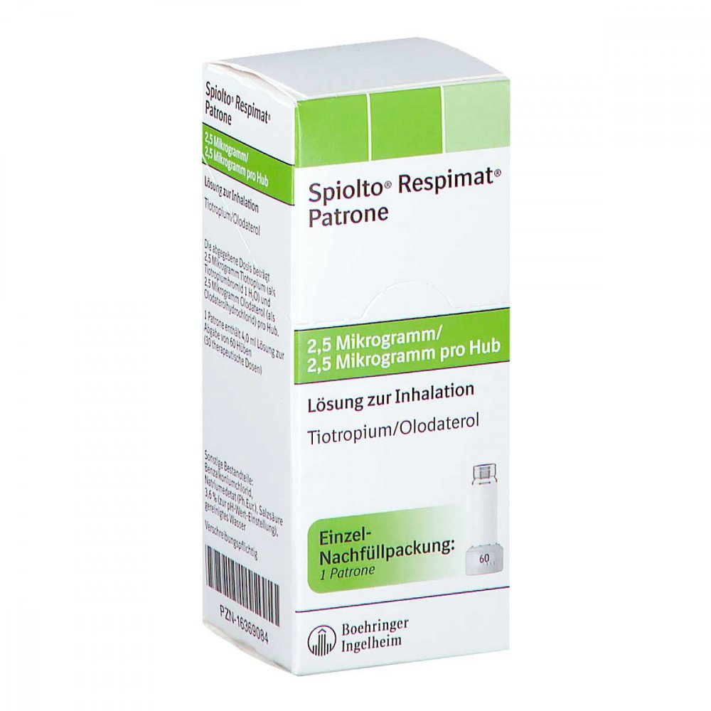 Spiolto Respimat 2,5 Μg/2,5 Μg Hub Nachfüllpackung (1X4.0 ml)