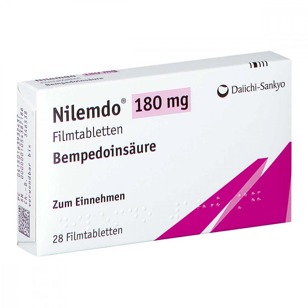 Nilemdo 180 Mg Filmtabletten (28 stk)