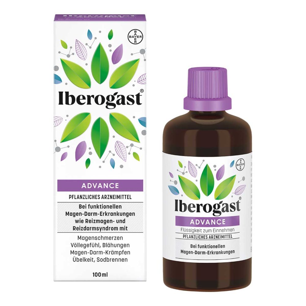 Iberogast Advance Flüssigkeit Zum Einnehmen (100 ml)