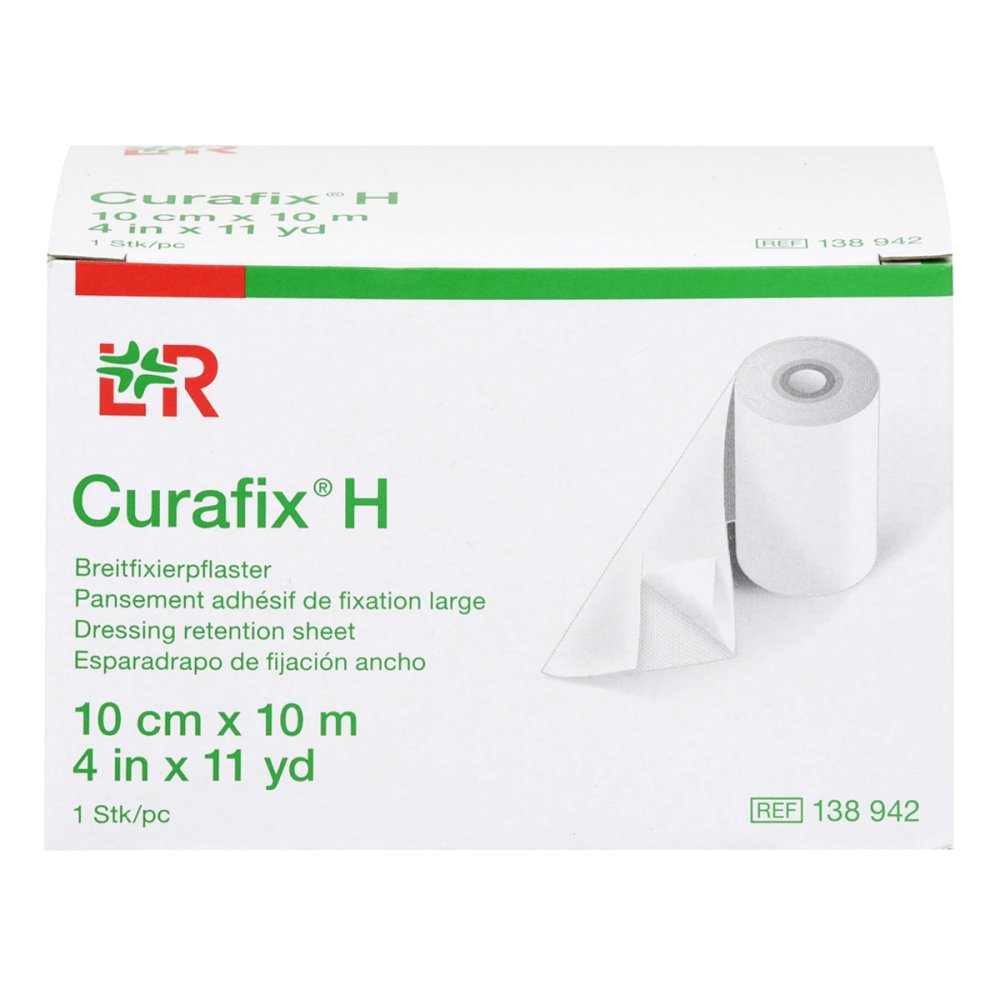 Curafix H Fixierpflaster 10 Cmx10 M (1 stk)