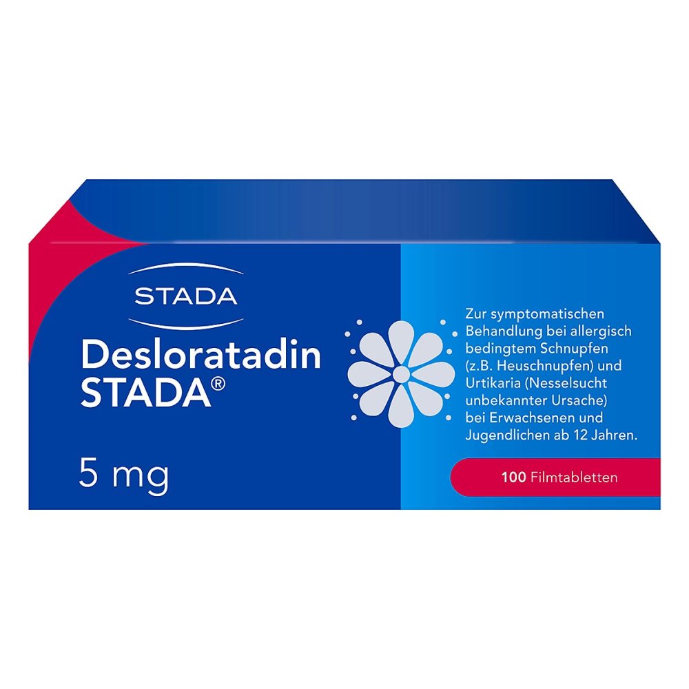 Desloratadin Stada 5 Mg Filmtabletten (100 stk)