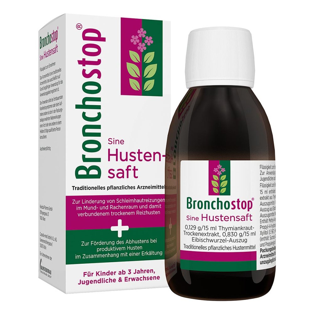 Bronchostop Sine Hustensaft (200 ml)