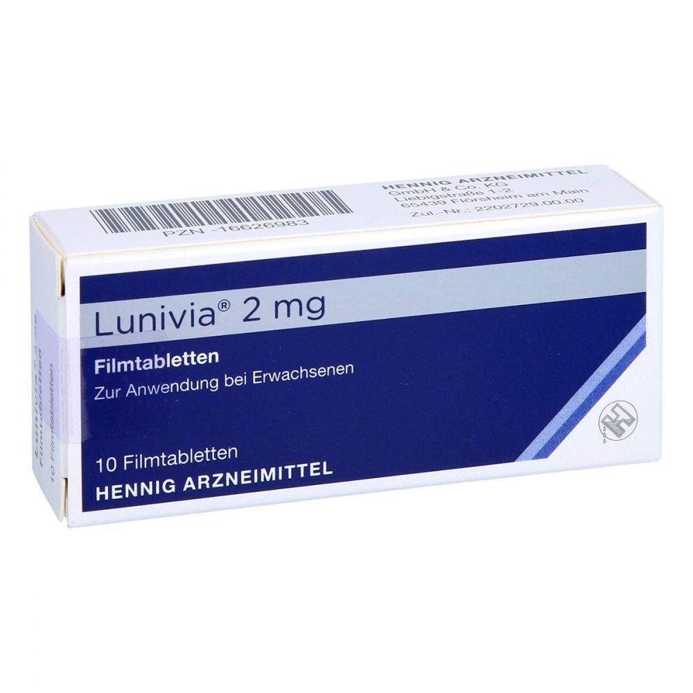 Lunivia 2 Mg Filmtabletten (10 stk)