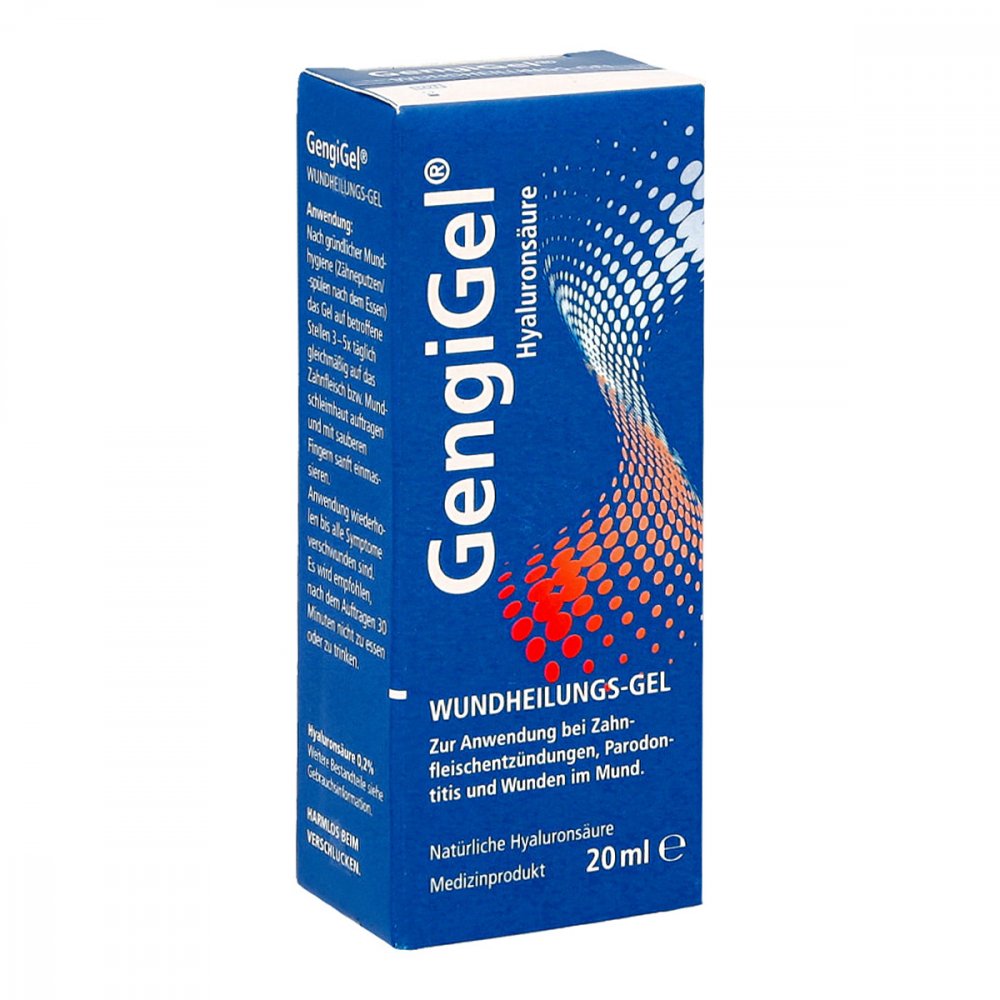 Das Produktfoto zeigt Gengigel Gel (20 ml) PZN 16652615