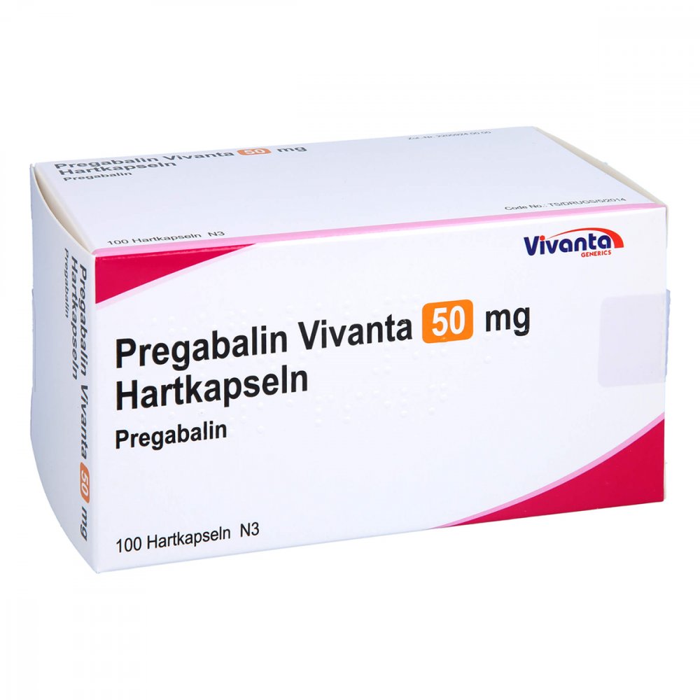 Pregabalin Vivanta 50 Mg Hartkapseln (100 stk)