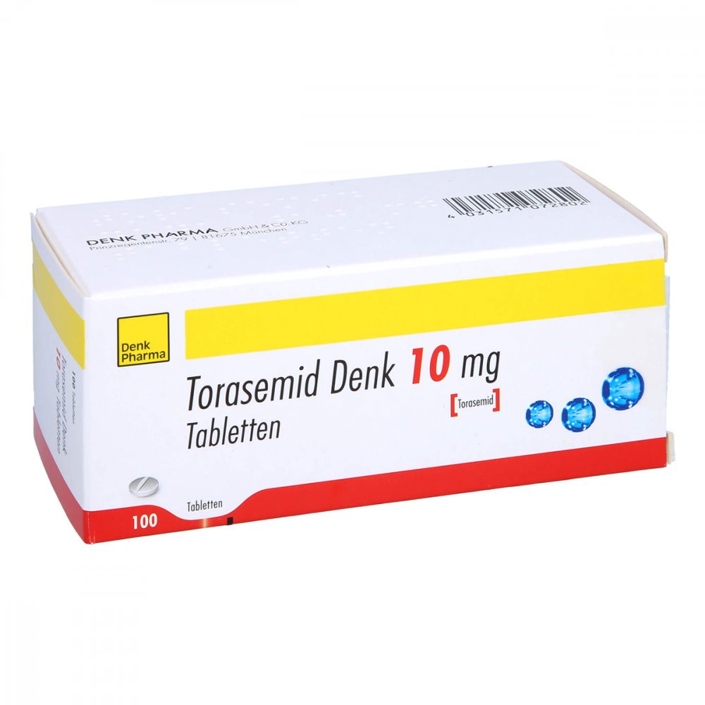 Torasemid Denk 10 Mg Tabletten (100 stk)