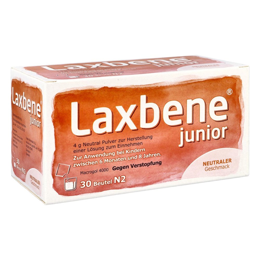 Laxbene Junior 4 G Neutral Ple Kdr.6 Mon.-8 Jahre (30X4 g)