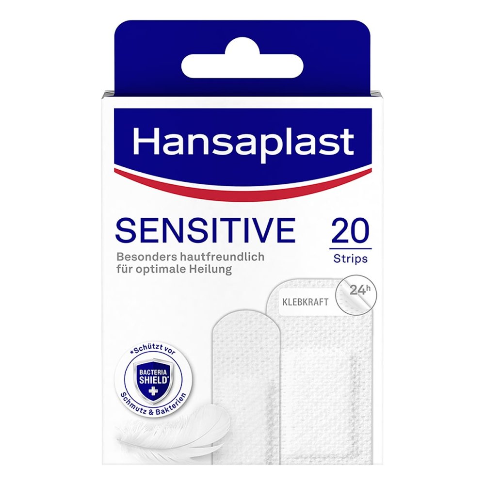 Hansaplast Sensitive Pflast.Hypoallergen Strips (20 stk)