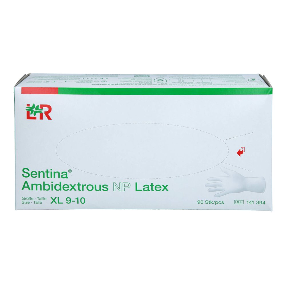 Sentina Ambidextrous Unters.Hands.Puderfr.Gr.Xl (90 stk)