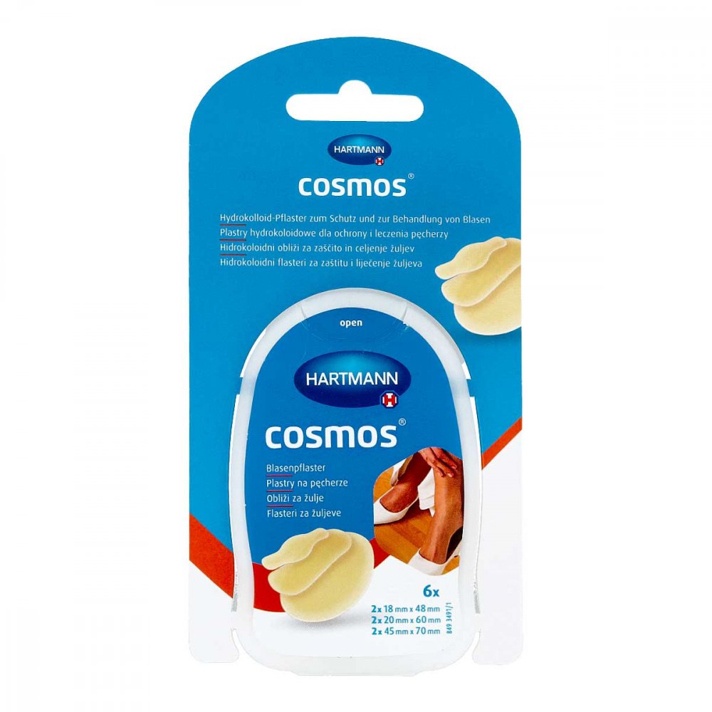 Cosmos Blasenpflaster Mix 3 Größen (6 stk)