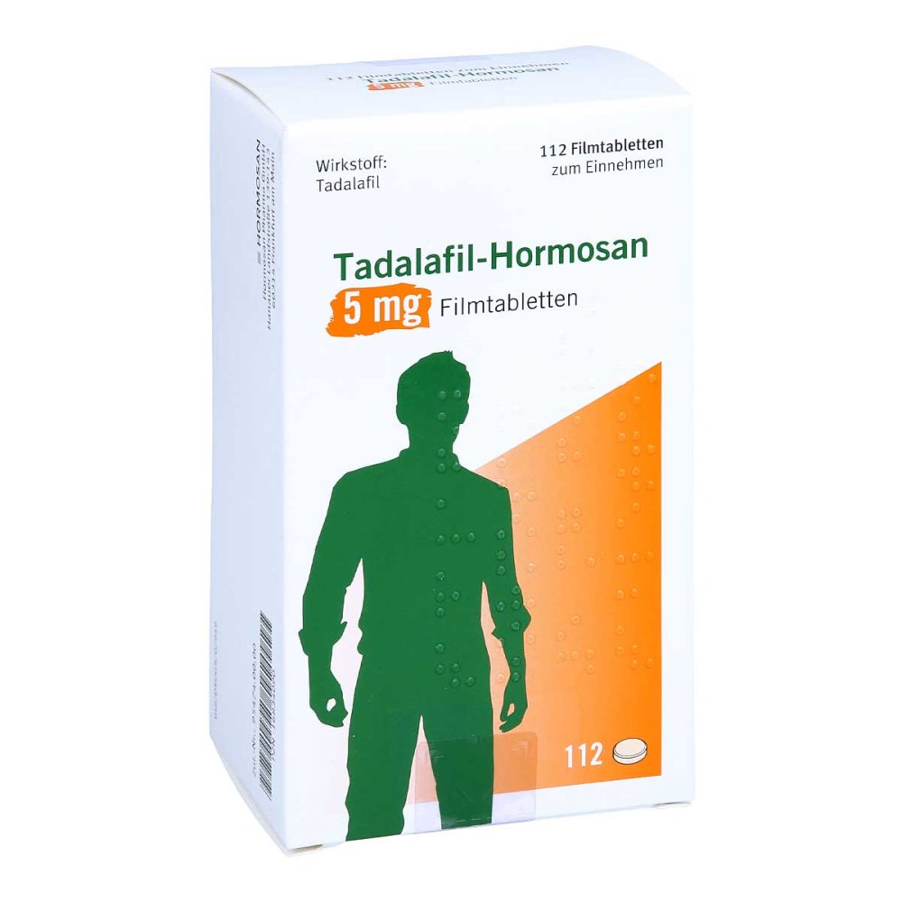 Tadalafil-Hormosan 5 Mg Filmtabletten (112 stk)