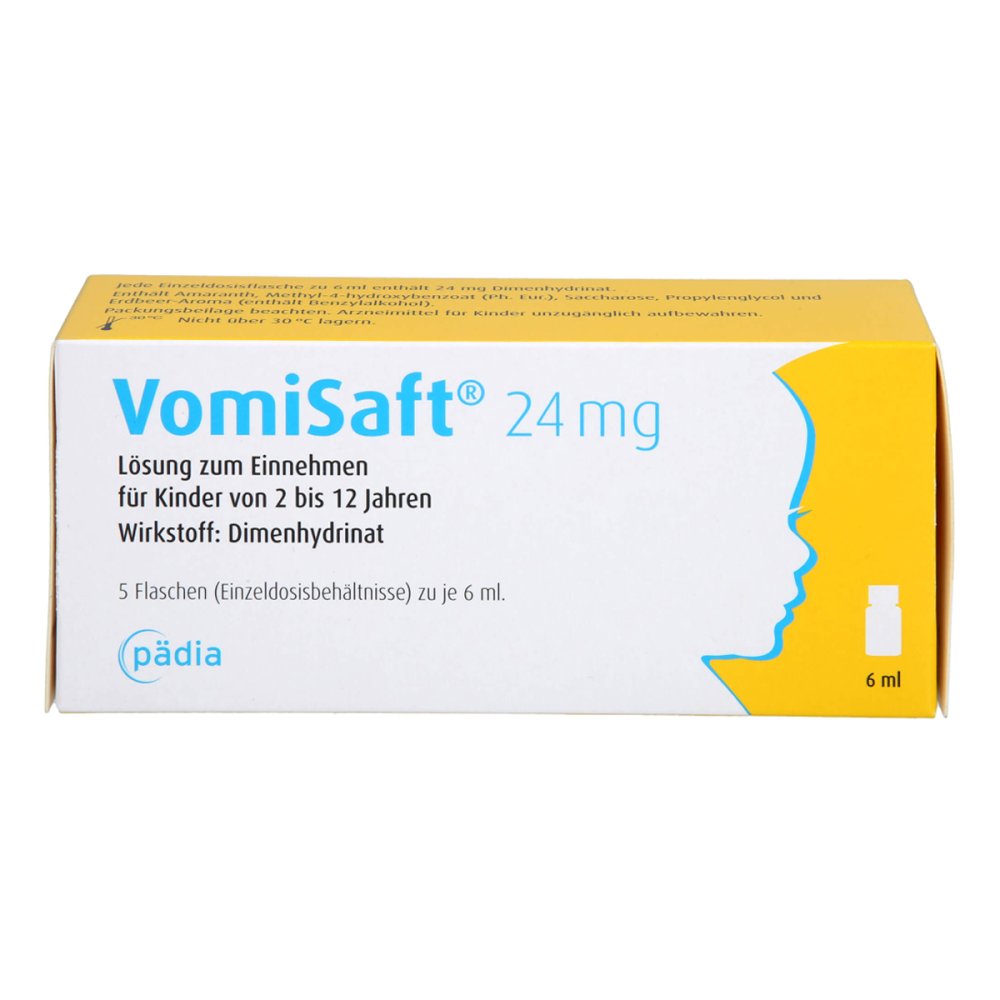 Vomisaft 24 Mg Lösung Zum Einnehmen (5X6 ml)