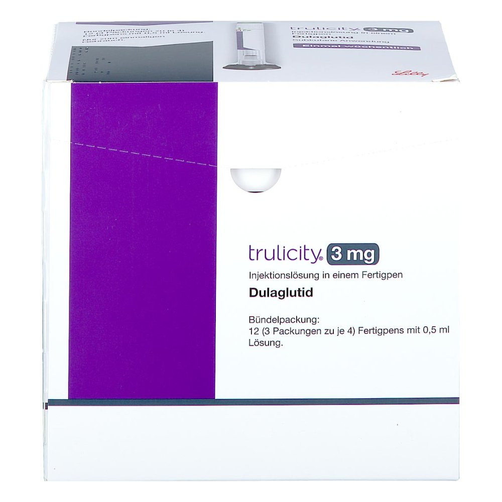 Trulicity 3 Mg Injektionslösung I.E.Fertigpen (12 stk)
