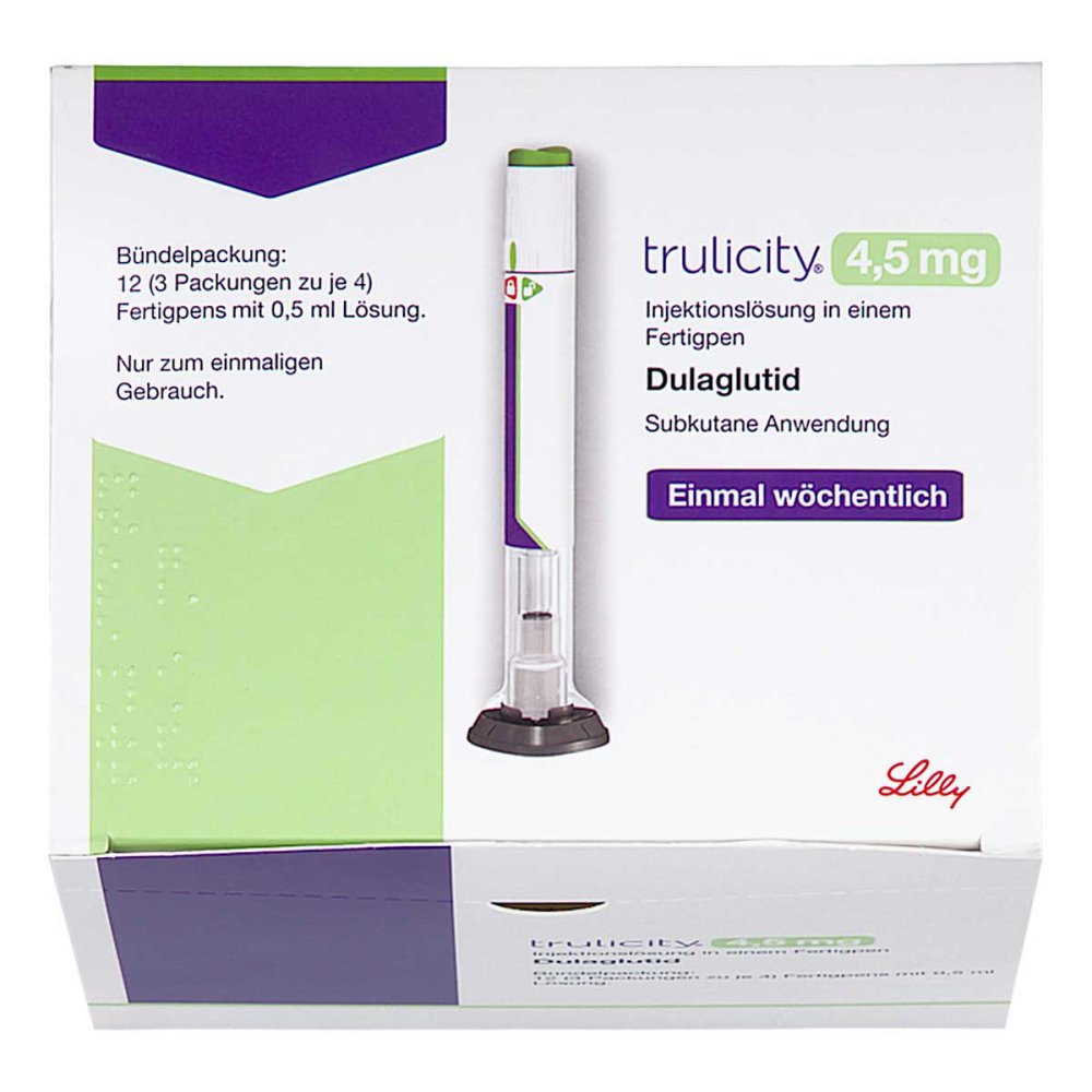 Trulicity 4,5 Mg Injektionslösung I.E.Fertigpen (12 stk)