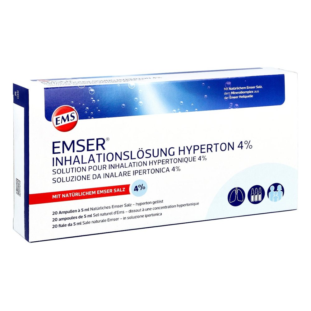 Emser Inhalationslösung Hyperton 4% (20X5 ml)