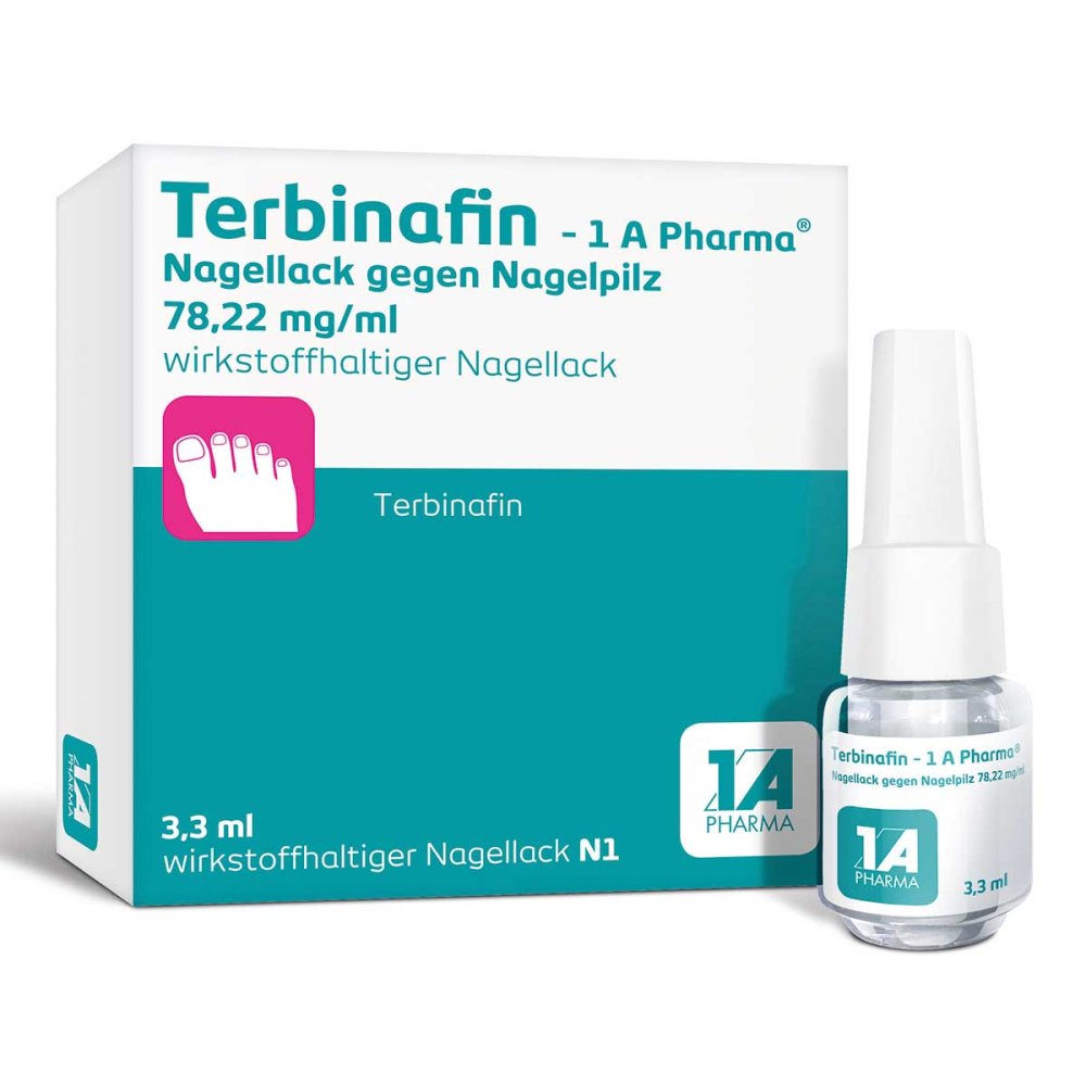 Terbinafin-1a Pharma Nagell.G.Nagelpilz 78,22mg/Ml (3.3 ml)