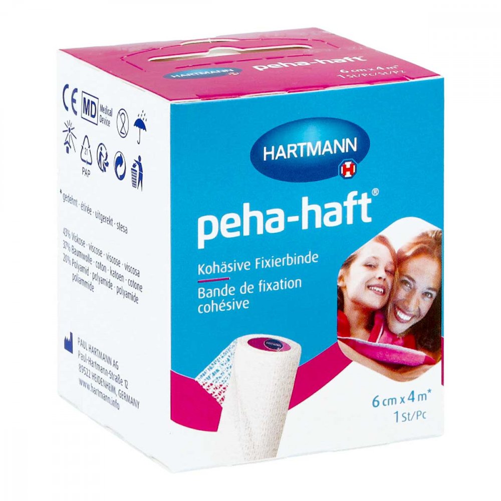 Peha-Haft Fixierbinde Latexfrei 6 Cmx4 M Otc (1 stk)