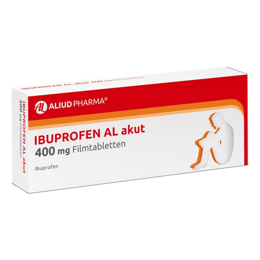 Ibuprofen Al Akut 400 Mg Filmtabletten (50 stk)