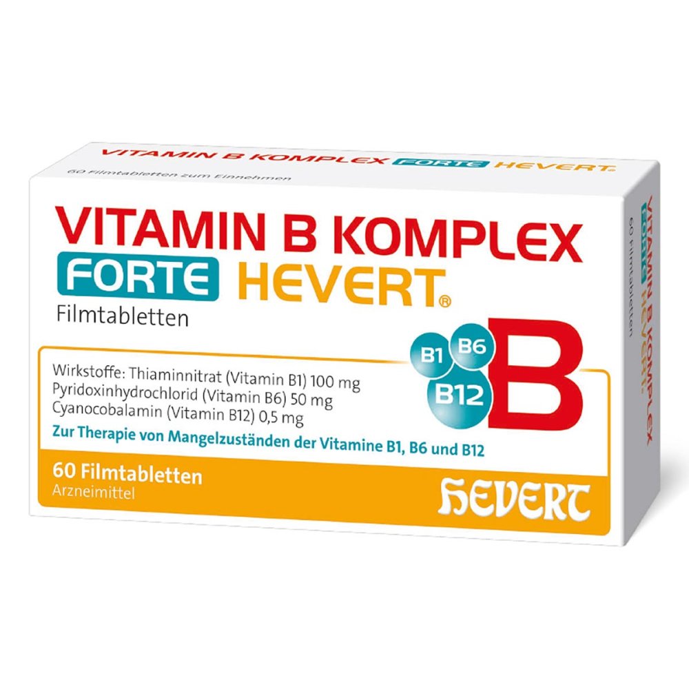 Vitamin B Komplex Forte Hevert Tabletten (60 stk)