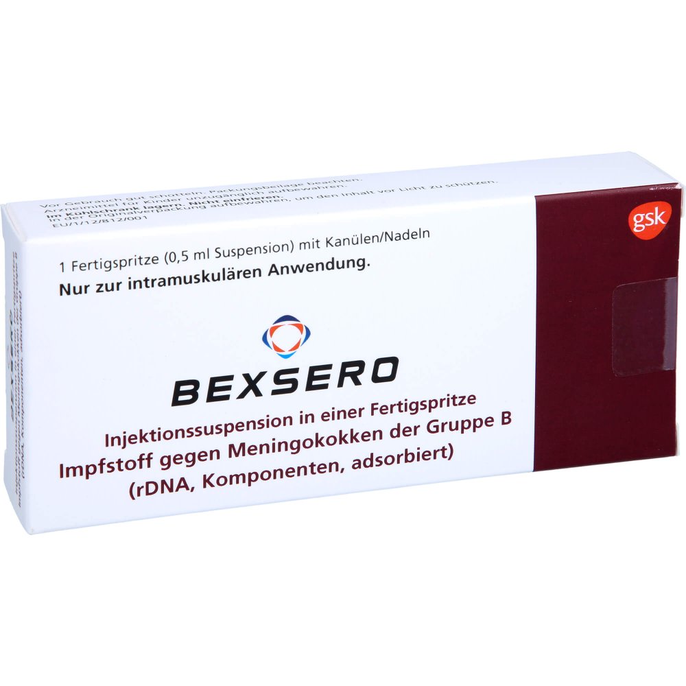 Bexsero Injektionssuspension I.E.Fertigspritze (1X0.5 ml)